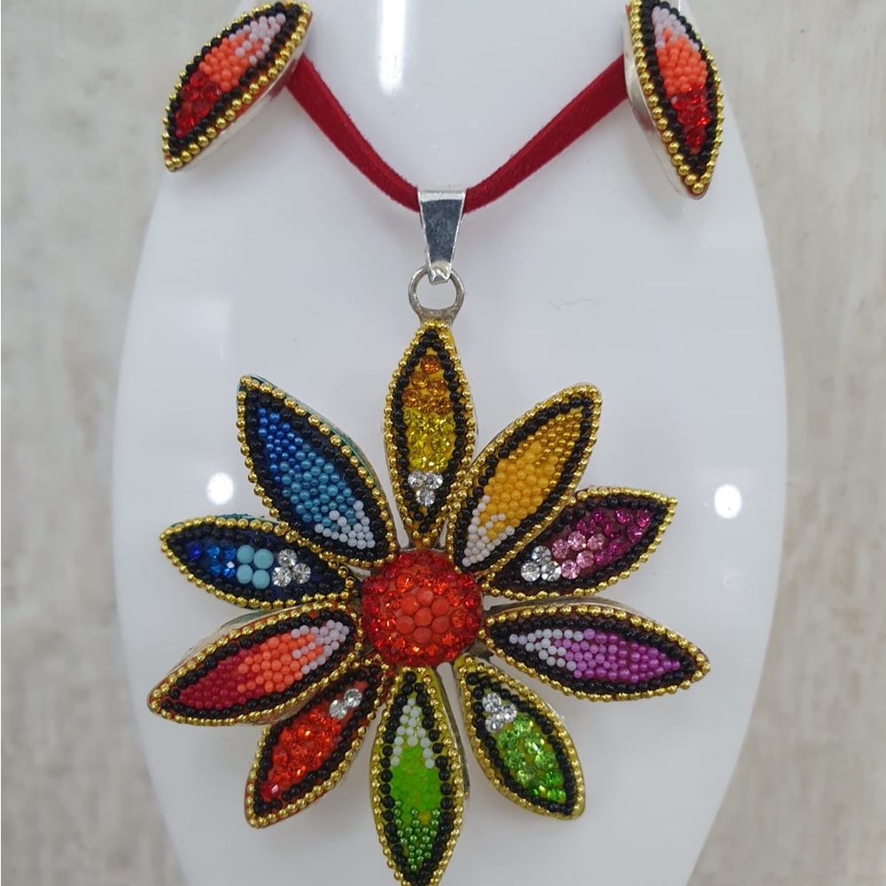 Custom silver 925 necklace and earings
